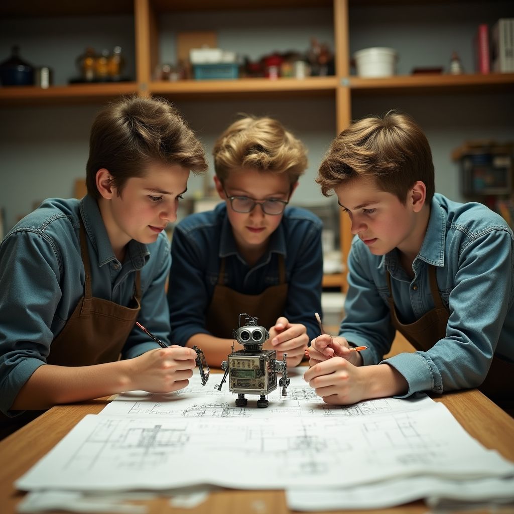 Fundadores de ZOA ROBOTICS en 2012